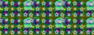 Stilize Çiçekler. Kumaş veya Duvar Kağıdı Tasarımı. Tekstil için Lacy Fashion Print. Raster illüstrasyonu. Folk Style. Mandalas 'ın dekoratif dokusu. Dantelli Kar Tanelerinin Etkisi.