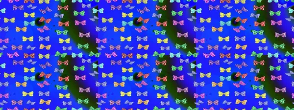 Çocuk kelebek çizim kalıbı. Kağıt, kumaş, ambalaj kağıdı ve duvar kâğıdı tasarımı için hoş bir arkaplan. Raster. Mavi renkte sanat kelebekleri.