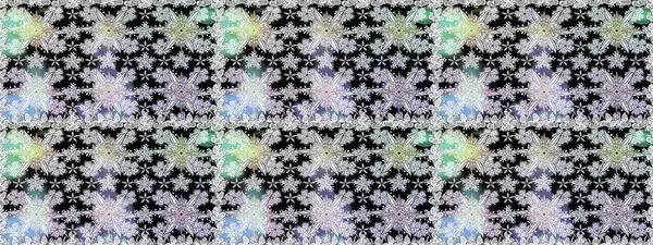 Raster illüstrasyonu. Şirin çiçekli kusursuz desen ve nötr renklerde yapraklar, suluboya çiçek deseni, duvar kağıdı, kart veya kumaş için fayanslı.