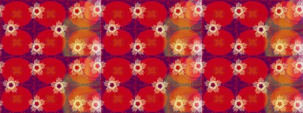 Kar taneleri izole edildi. Kar tanesi süsü Raster illüstrasyonu. Kırmızı, turuncu ve mor renkte kar tanesi süsü. Güzel süs eşyası..