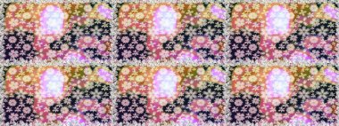 Manzaralı çiçek deseni. Sevgililer günü ve tebrik kartı konsepti için şık bir davetiye. Üst manzara, yumuşak nötr renk tarzı. Çiçek kompozisyonu, el boyası, hassas şablon..