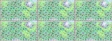 Raster illüstrasyonu. Tekstil, duvar kâğıtları, web sayfası arkaplanları ve yüzey dokuları için mükemmel. Mavi ve nötr renklerdeki renkli kelebeklerin kusursuz arka planı.