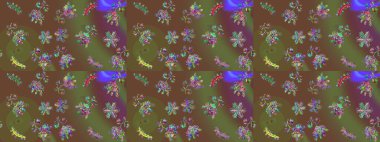 Kar tanesi süsleme deseni. Raster illüstrasyonu. Kar taneleri arka planda. Arkaplanda soyut kar taneleri olan düz tasarım. Kar taneleri deseni.