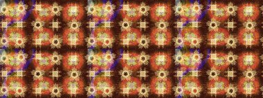 Kar Tanesi Mozaik ikonu. Düz dizayn. Siluet kar taneleri tabelası izole edilmiş kahverengi, turuncu ve sarı renkler. Grafiksel element dekorasyonu. Sembol kışı, donmuş, Noel, yeni yıl tatili. Raster çizimi..