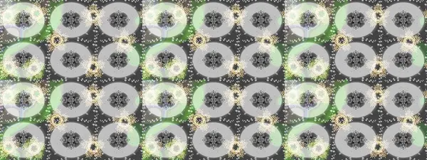 Gri, nötr ve yeşil renkli kar taneleri. Renkli arka planda izole tatlı kar taneleri. Kar tanesi raster deseni. Raster illüstrasyonu.