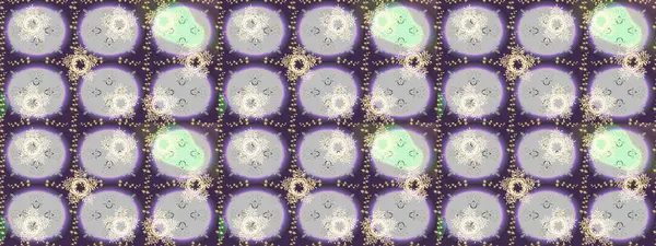 Tarafsız, mor ve gri renkli kristal kar taneleri. Raster illüstrasyonu.