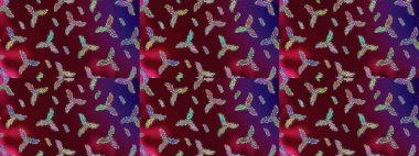 Raster resim. Güzel kar tanesi simgesi web için basit Illustration. Renkli arka plan üzerinde izole sevimli kar taneleri. Güzel kar tanesi simgesi.