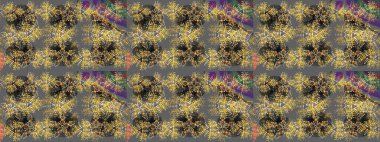 Lace Snowflakes 'in etnik kökü. Raster illüstrasyonu. Stilize Çiçekler. Mandalas 'ın dekoratif dokusu. Kumaş veya Duvar Kağıdı Tasarımı. Tekstil için Lacy Fashion Print. Halk Biçimi.