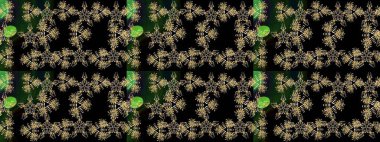 Kar tanesi süsleme deseni. Kar taneleri arka planda. Renkli arka planda izole edilmiş kar tanelerinin düz tasarımı. Kar taneleri deseni. Raster illüstrasyonu.