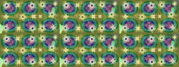 Raster kış deseni. Çiçek Elementleri 'nin soyut geçmişi. Yeşil, mavi ve nötr renkler üzerine tasarım. Raster illüstrasyonu.