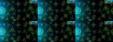 Desen snowflakes.raster Noel soyut renkli arka plan ile düşen kar tanesi. Raster illüstrasyon.