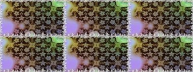 Çizgisiz desen. Raster Moda kumaş deseni. Şirin çiçekler..