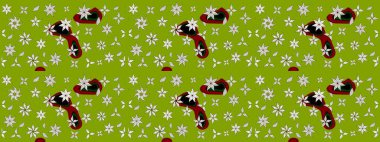 Raster. Yeşil renkte güzel çiçekler, suluboya desenli eskiz deseni, duvar kağıdı, kart veya kumaş için fayanslı..