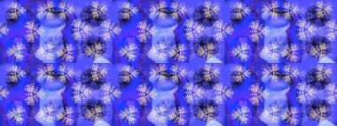 Raster kar taneleri arka plan. Snowflakes desen. Kar tanesi renkli desen. Raster resim. Renk arka plan üzerinde izole soyut kar taneleri ile düz tasarım.