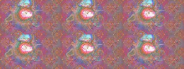 El yapımı çiçek ve bitki koleksiyonu. Raster illüstrasyonu. Robot resim stilinde nötr, pembe ve kahverengi renkler. Şirin karalama çiçekleri olan kusursuz çiçek desenleri. Raster illüstrasyonu.