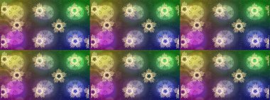 Desen snowflakes.raster Noel soyut renkli arka plan ile düşen kar tanesi. Raster illüstrasyon.