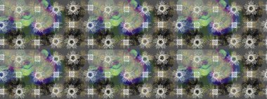 Raster kar taneleri arka plan. Renk arka plan üzerinde izole soyut kar taneleri ile düz tasarım. Raster resim. Kar tanesi renkli desen. Snowflakes desen.