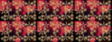 Renkli elementlerle Raster ilginç desen