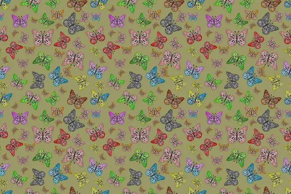 Gri, nötr ve siyah bir arka planda renksiz bir kelebek deseni. Resimde gri, nötr ve siyah renkler var. Karala, karala, karala.