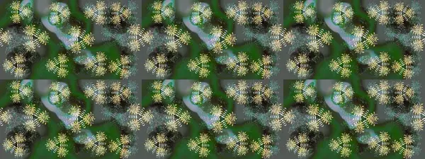 Noel ve yeni yıl moda baskıları için tatil tasarımı. Raster illüstrasyonu. Yeşil, gri ve nötr kar taneleri. Kar tanelerinin soyut arkaplanlı Noel deseni.