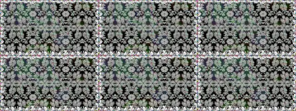 Çiçekli el, pürüzsüz desen çizmiş. Modern gelişim, gri raster arka plan duvar kağıdı çizimi, klasik çizgiler, desenli desenli çiçekler, çiçekli süsler..