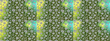 Çiçekli tebrik kartı. Raster illüstrasyonu. Çiçek arkaplan. Doğum günü kartı ya da düğün davetiyesi. Suluboya çiçek buketi. Yeşil, gri ve beyaz renklerde.