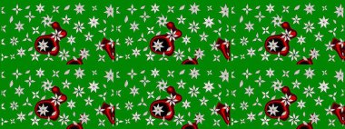 Yeşil el çizimi desen. Raster deseni. Sanat, çiçeklere ilham verir ve arka plan bırakır. Karalama çiçekleri çizim deseni.