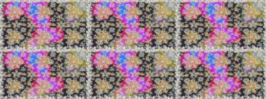 Barok tarzında kusursuz bir doğulu süsü. Gri renkli ve altın elementli geleneksel klasik altın sarısı desen.