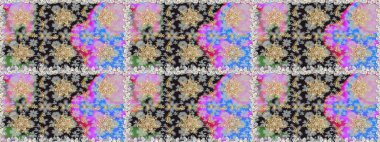 Barok tarzında kusursuz bir doğulu süsü. Gri renkli ve altın elementli geleneksel klasik altın sarısı desen.