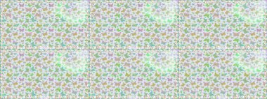 Raster illüstrasyonu. Tekstil, duvar kâğıtları, web sayfası arkaplanları ve yüzey dokuları için mükemmel. Gri ve nötr renklerdeki renkli kelebeklerin kusursuz arka planı.