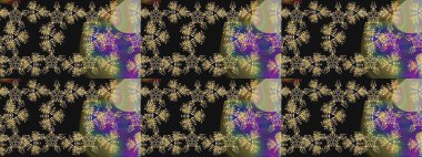 Renkli elementlerle Raster ilginç desen