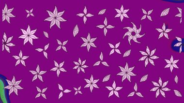 Karalama çiçeği. Düz Çiçek Elementleri Tasarımı. Renkli Bahar Teması eskiz kalıbı. Zentangle soyut çiçekleri. Raster illüstrasyonu. Şirin kumaş deseni.