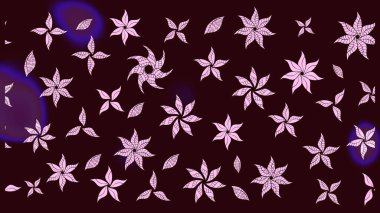 Çiçekli eskiz arkaplanı. Düz Çiçek Elementleri Tasarımı. Çocuk stili. Renkli Bahar Teması çizim şablonu.