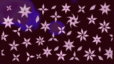 Sınır Kızılderili çiçekli paisley patten. Tebrik kartı geçmişi, boyama kitabı, arkaplan ve tekstil için kullanılabilir. Raster Henna tarzı. Taslak süsleme izi. Etnik Mandala havlusu.