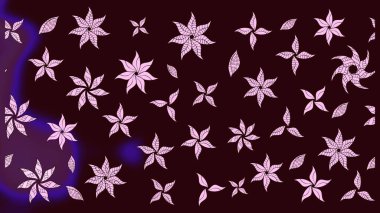 Raster illüstrasyonu. Küçük çiçekteki sevimli çiçek deseni. Güzel kumaş deseni. Güzel karalamalı çiçek deseni çiz..