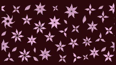 Kahverengi renkli çiçekler. Yumuşak, yaz çiçekli arka plan. Raster çiçek desenli ve çiçekli..