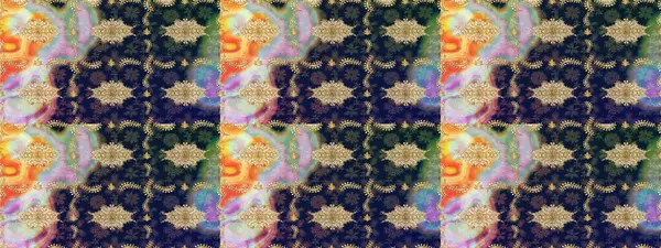 Düz elle çizilmiş klasik koleksiyon. Altın elementlerle mavi renklerde altın desen. Arkaplan, kumaş, altın duvar kağıdı. Raster altın eskiz deseni.