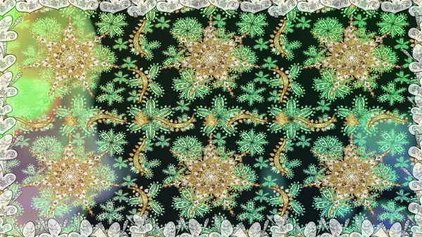 Kış kar dokusu duvar kağıdı. Gri renkli altın kar taneleri. Sembol bayramı, yeni yıl kutlamaları, altın desenler. Noel altın kar taneleri kusursuz desen.