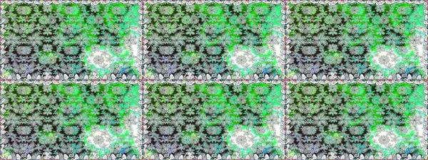 Tekstil, kumaş, kapaklar, duvar kağıtları, baskı, naylon, yapıştırma, örgü, dekupaj için çiçeksiz arkaplan. Küçük yeşil çiçeklerle oldukça kaliteli besin torbası deseni.