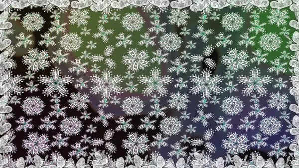 Raster düz çiçekleri pürüzsüz desen. Gri renkli çiçekler. Tasarım hediye paketi, tebrik kartları, posterler ve afiş tasarımı.