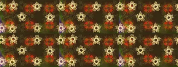 Raster illüstrasyonu. Renkli arka planda güzel kar taneleri. Raster kar taneleri deseni.