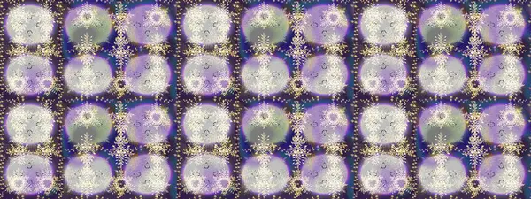 Kar Tanesi Mozaik ikonu. Düz dizayn. Grafiksel element dekorasyonu. Sembol kışı, donmuş, Noel, yeni yıl tatili. Raster illüstrasyonu. Tarafsız, mor ve gri siluet kar tanesi işareti.