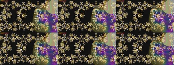 Renkli elementlerle Raster ilginç desen