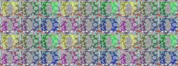 Moda baskıları için zarif bir şablon. Halk tarzı. Rengarenk çiçekleri ve doğal renklerde yaprakları olan harika, pürüzsüz çiçek deseni. Modern çiçek arkaplanı.