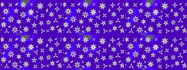 Raster deseni. Raster illüstrasyonu. Küçük çiçekteki sevimli çiçek deseni. Mor renklerde. Soyut çiçek çizim kalıbı arkaplanı.