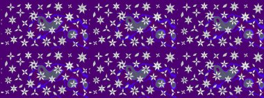 Mor renkli çiçekler. Çiçekli karalama şeklinde Raster çiçek deseni. Nazik, narin çiçek arkaplanı.