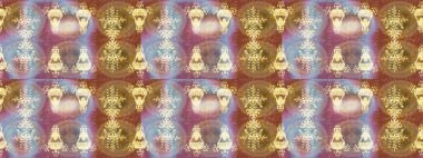 Soyut duvar kâğıdı, ambalaj dekorasyonu. Kışın sembolü, mutlu noeller, mutlu yeni yıl kutlaması Raster illüstrasyonu. Altın renkler üzerine bir resim. Kar tanesi kadar basit..