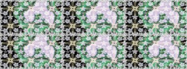 Tarafsız renklerde şirin bir çiçek deseni. Renkli Bahar Temalı Kusursuz Arkaplan. Düz Çiçek Elementleri Tasarımı. Raster Modaya uygun kumaş deseni.