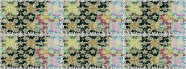 Küçük çaplı çiçeklerdeki basit şirin desenler. Raster illüstrasyonu. Tekstil veya kitap kapakları, imalat, duvar kağıtları, baskı, hediye paketi ve yapıştırma kitabı için çiçeksiz arka plan.