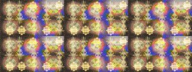 Güzel soyut kar tanesi raster tasarımı. Düz kar karalama ikonları, kar taneleri silueti noel afişi için renkler, kartlar. Yeni yıl kar tanesi.